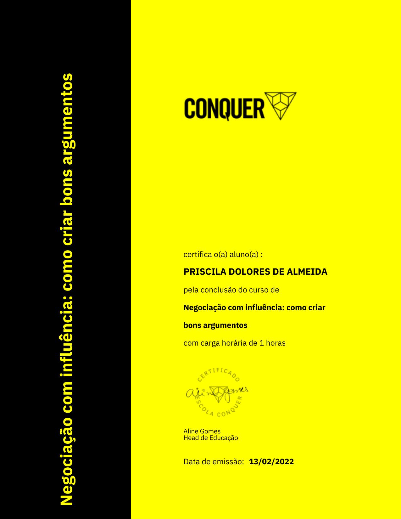 Certificado de Negociação com influência: como criar bons argumentos